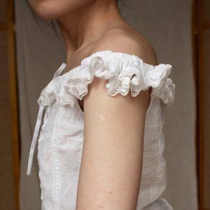 Lolita Lace Victorian Embroidery Top from Tokyo